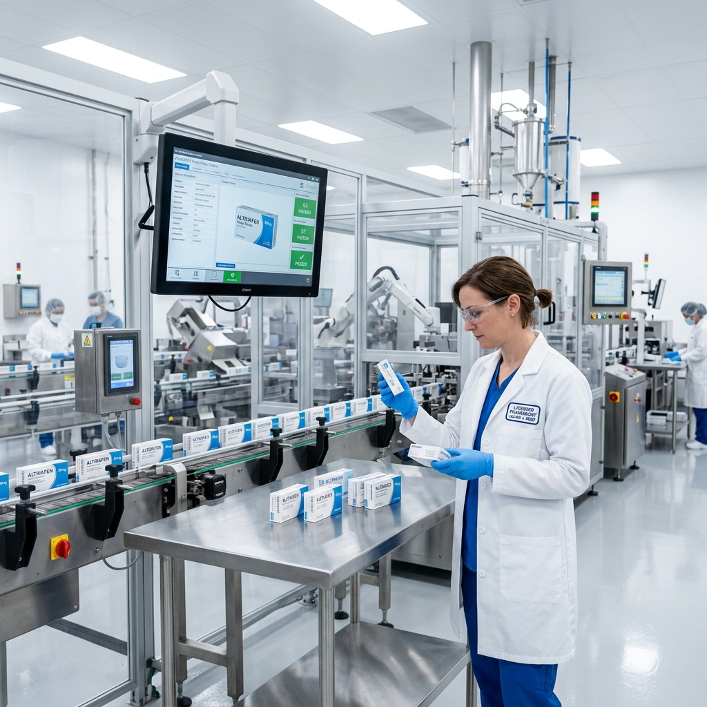 State of the art pharmaceutical packaging facility with licensed pharmacists